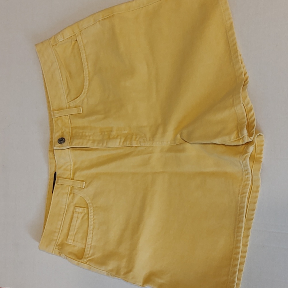Wild Fable Yellow High Rise Bermuda Shorts Sz 16/33R
